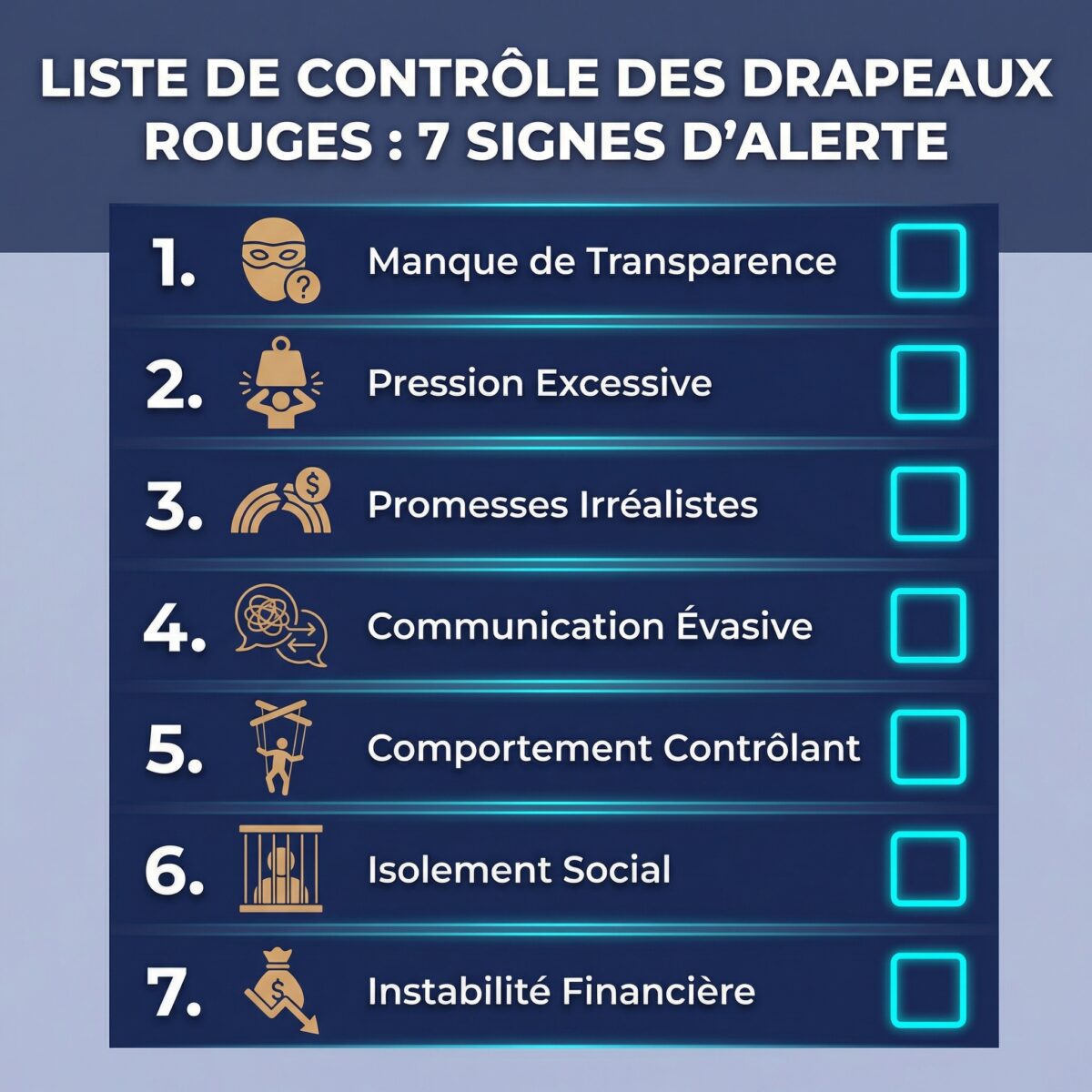 Liste des 7 signaux d'alerte pour identifier les produits quantiques douteux et pseudoscience