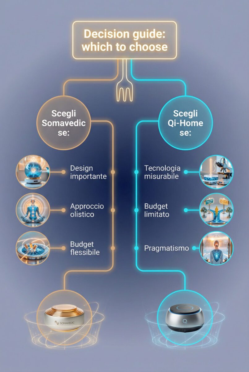 Guida decisione: quale scegliere tra Somavedic e Qi-Home Cell