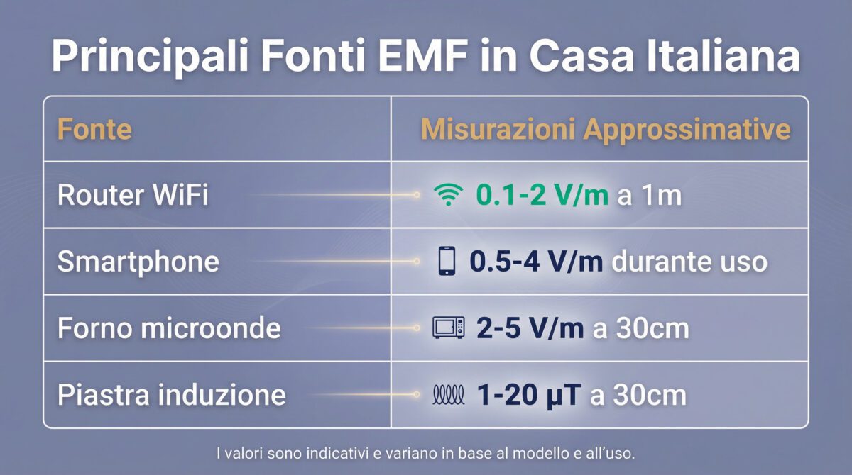 Normativa italiana ed europea limiti esposizione EMF