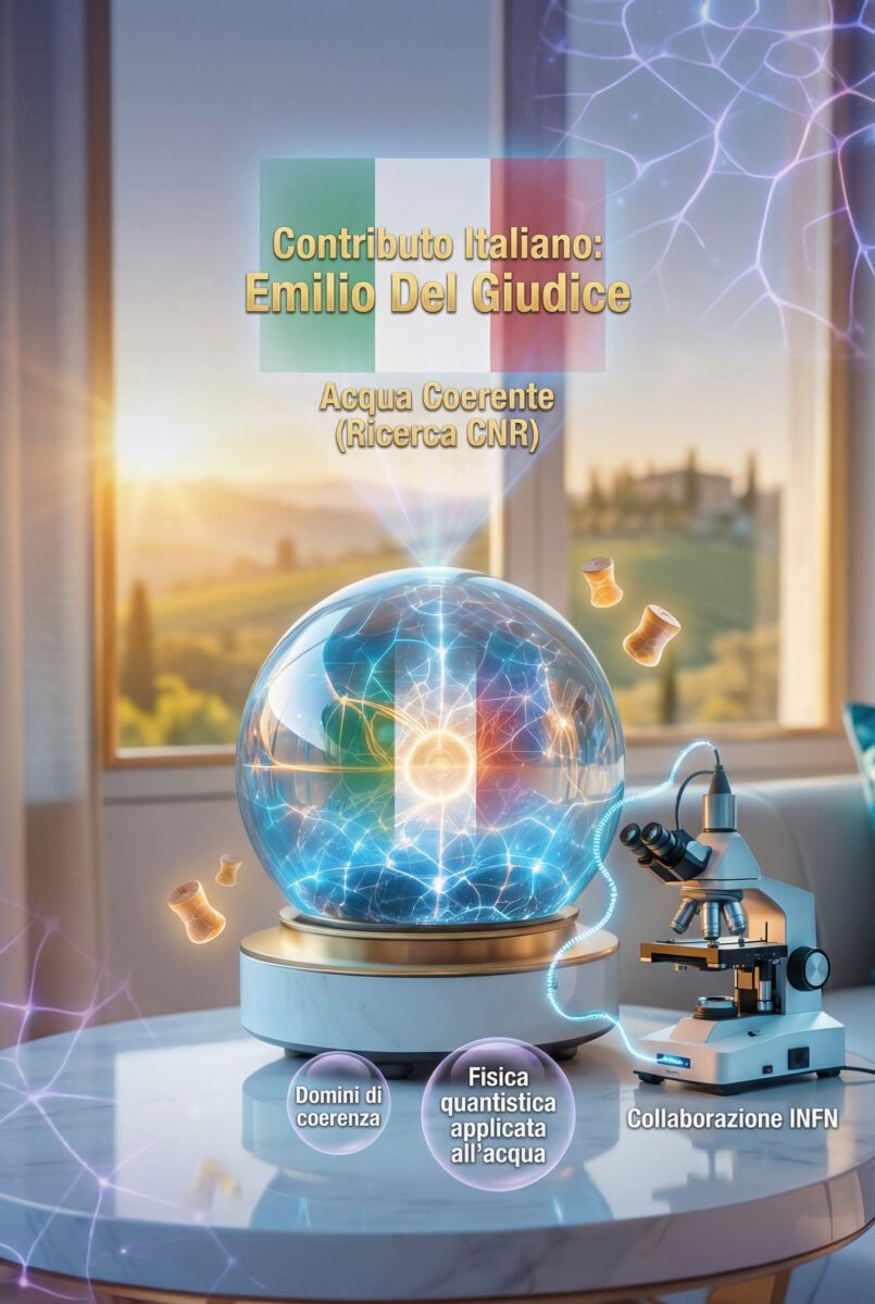 Ricerca italiana acqua coerente di Emilio Del Giudice al CNR