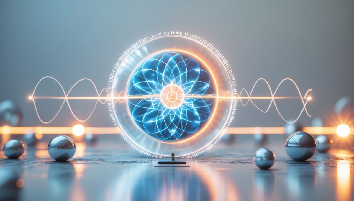 Energía cuántica fundamentos: visualización conceptos física cuántica