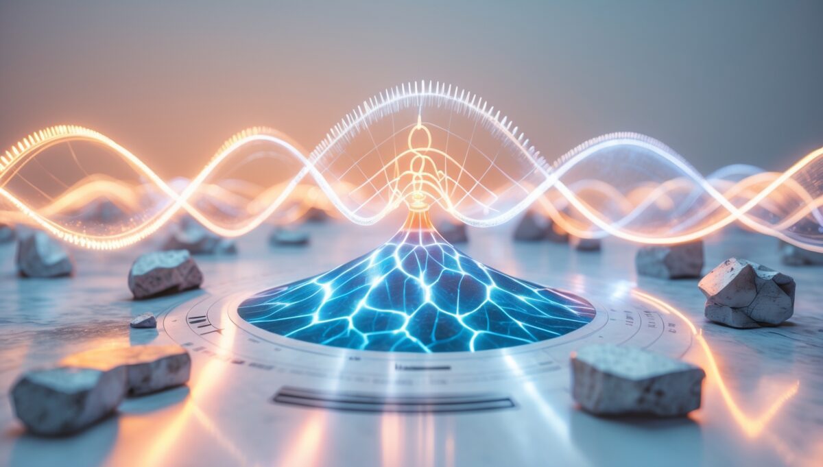 Energia quantistica fondamenti: visualizzazione concetti fisica quantistica