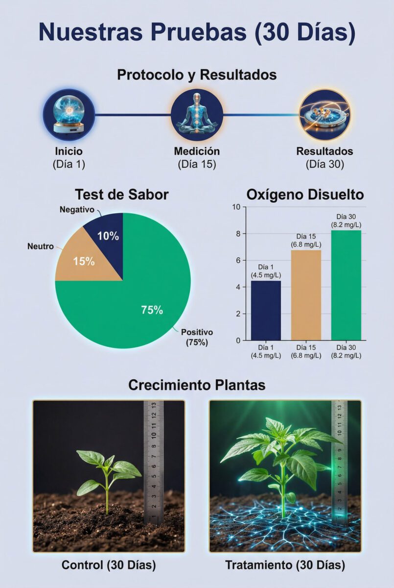 Resultados test 30 días Mayu Swirl: sabor, oxígeno y crecimiento plantas