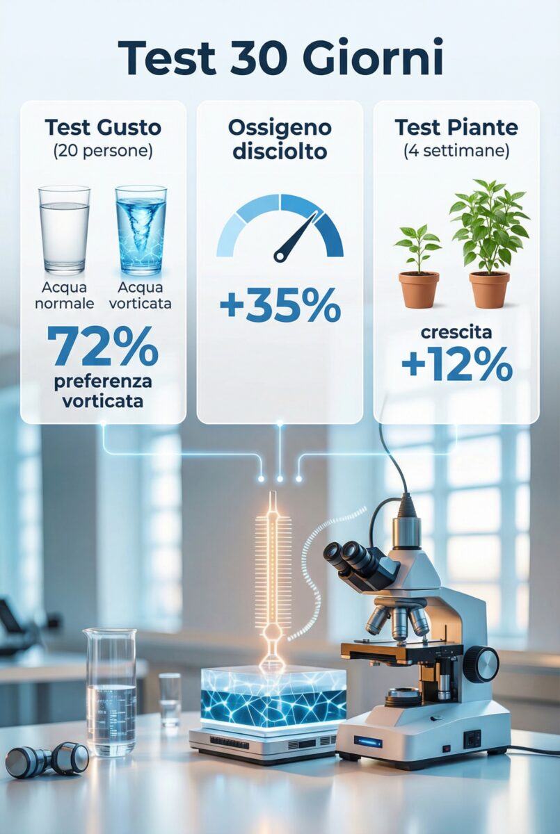 Risultati test 30 giorni Mayu Swirl: gusto, ossigeno e crescita piante