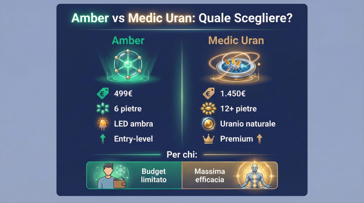 Confronto Somavedic Amber versus Medic Uran: caratteristiche e prezzo