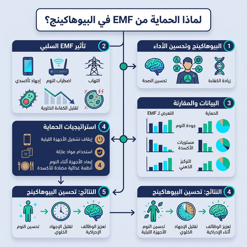 البيوهاكينج مع الحماية من المجالات الكهرومغناطيسية: دليل للمبتدئين - لماذا الحماية من EMF في البيوهاكينج؟