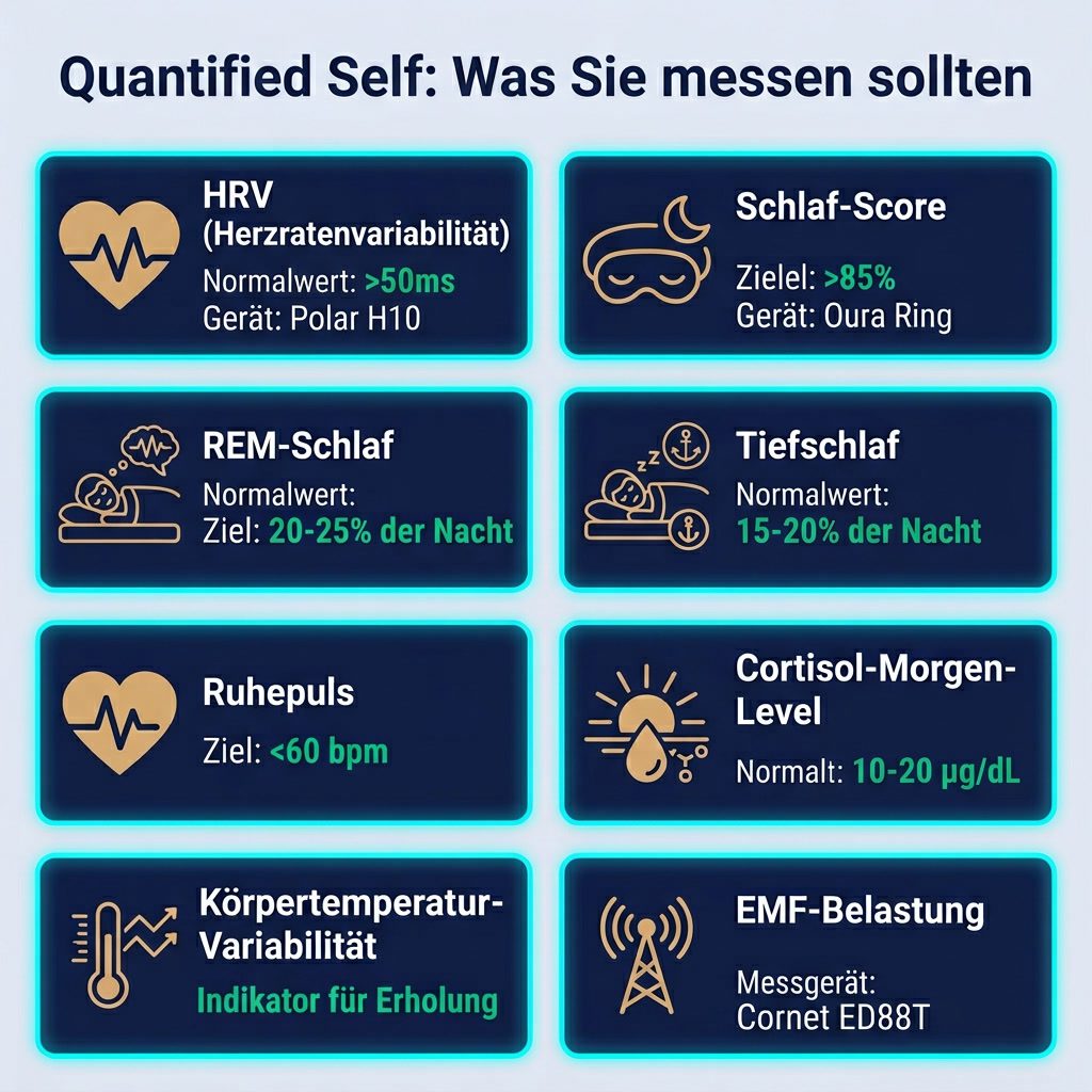 Quantified Self: Die wichtigsten Biohacking-Metriken und Messgeräte im Überblick
