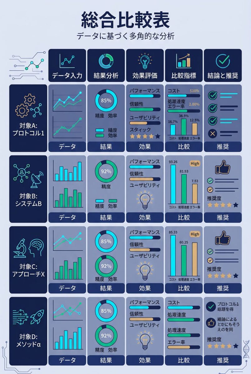 EMF対策デバイス徹底比較:科学的検証に基づく2024年版ガイド - 総合比較表
