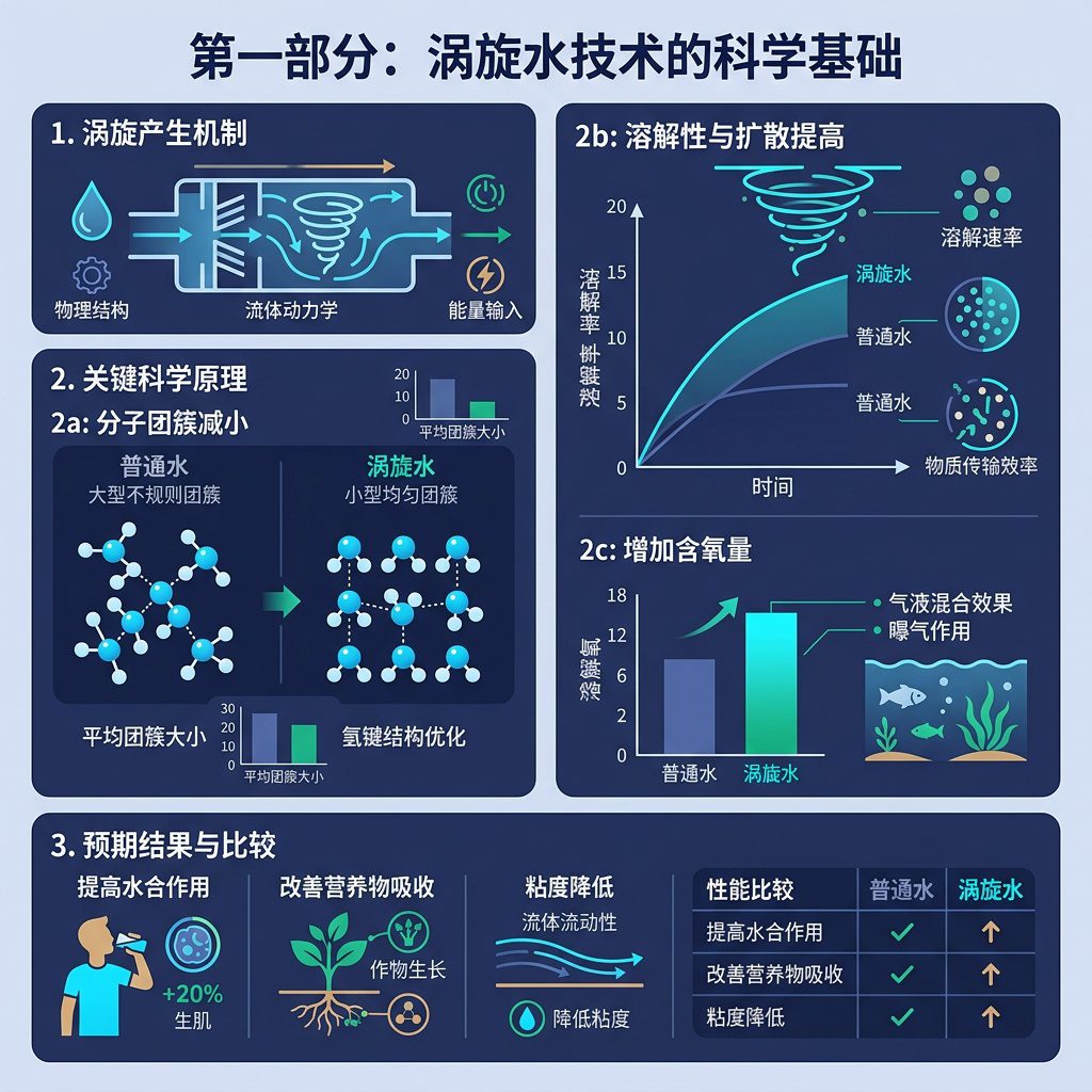 Mayu Swirl 水旋涡器评测：科学还是营销噱头？（2026年） - 第一部分：涡旋水技术的科学基础