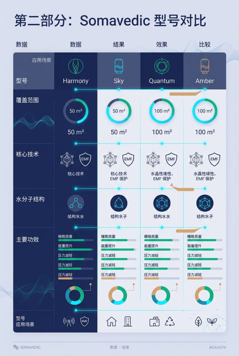 Somavedic Medic Uran 深度评测:值得购买吗?(2026年) - 第二部分:Somavedic 型号对比