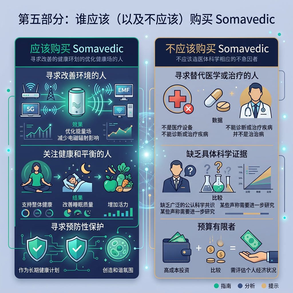 Somavedic Medic Uran 深度评测:值得购买吗?(2026年) - 第五部分:谁应该(以及不应该)购买 Somavedic