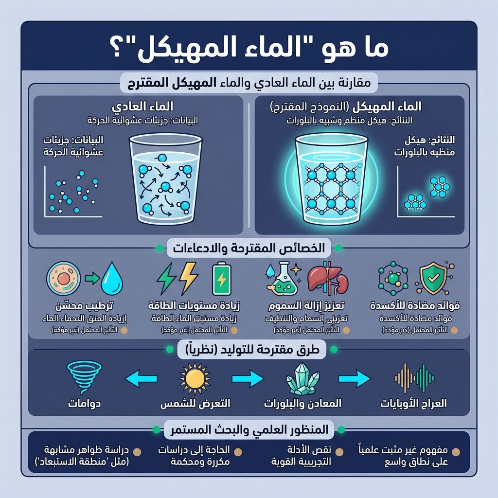 العلم وراء الماء المهيكل: ماذا تظهر الأبحاث؟ (2026) - ما هو 