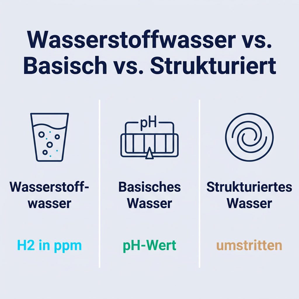 Wasserstoffwasser: Wirkung, Studien & ppm-Werte (2026) – Infografik 1