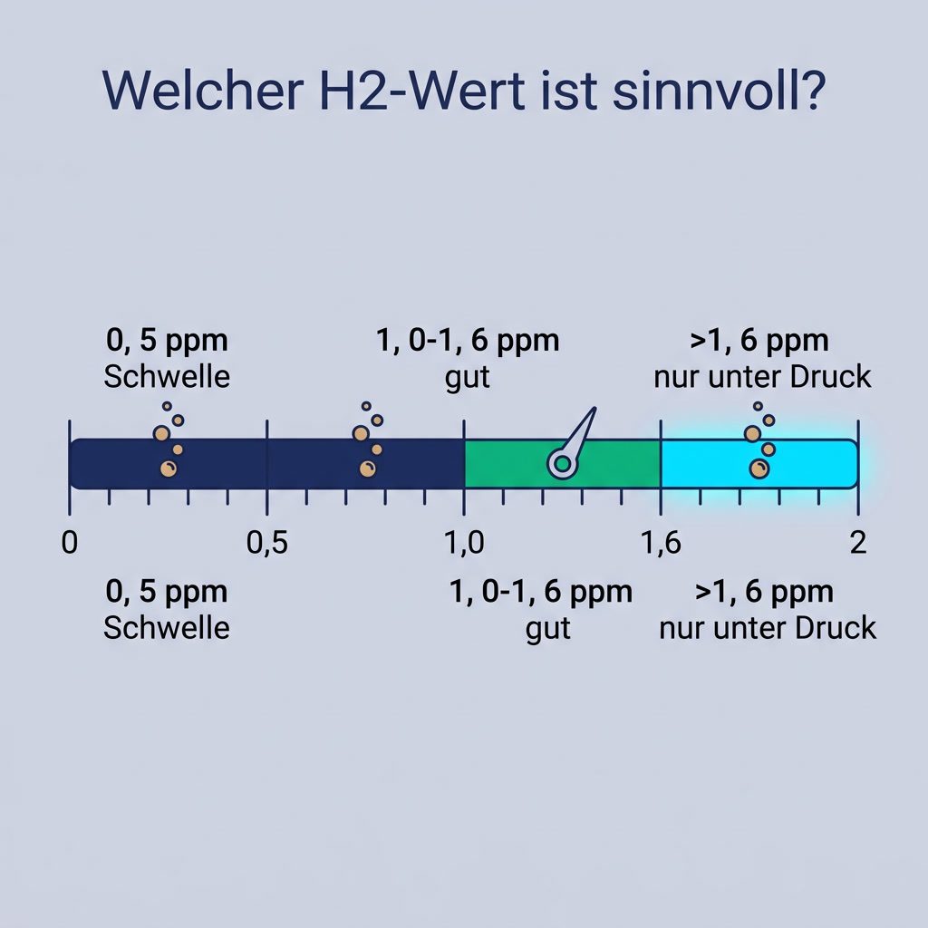 Wasserstoffwasser: Wirkung, Studien & ppm-Werte (2026) – Infografik 2