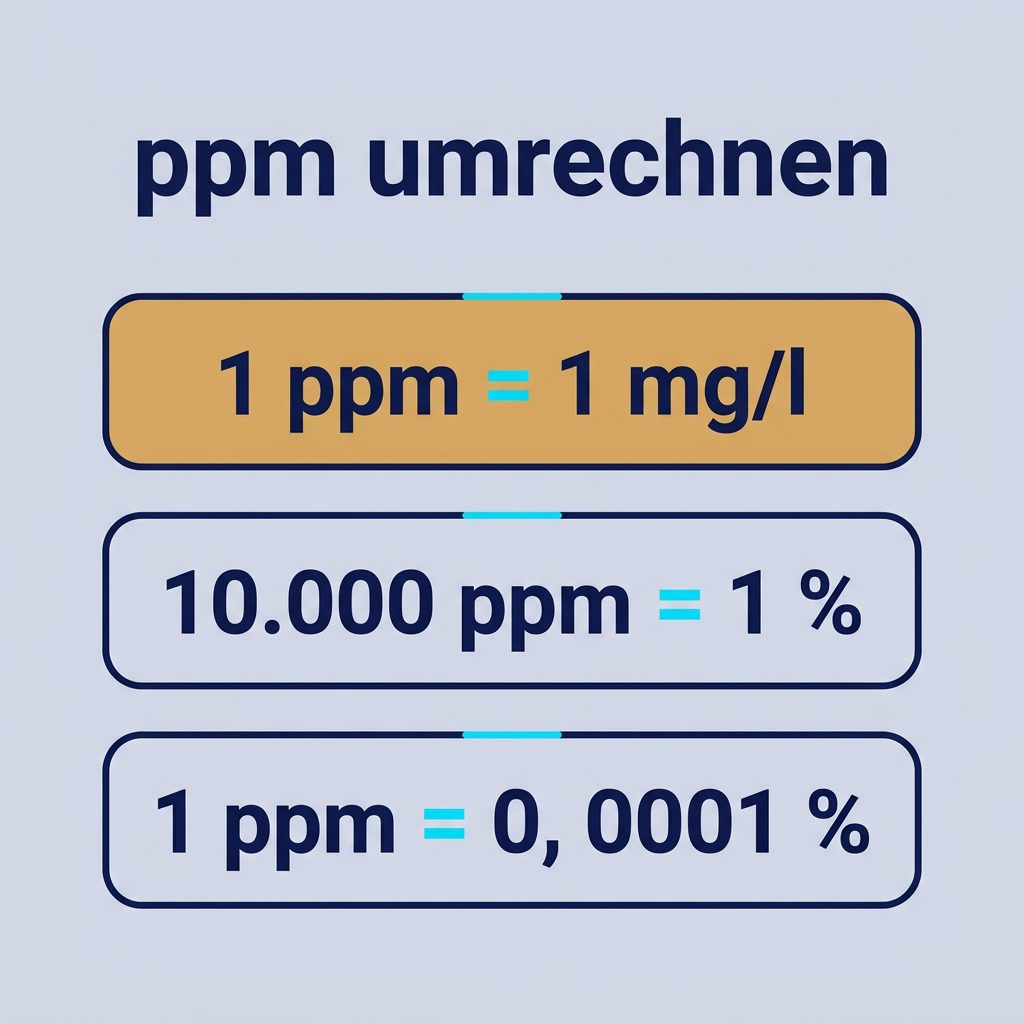 ppm-Wert einfach erklärt: Bedeutung & Umrechnung (2026) – Infografik 1