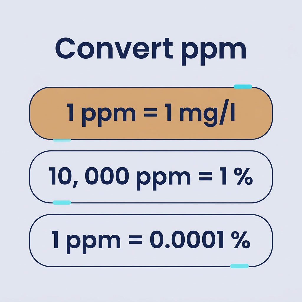 ppm Value Explained: Meaning & Conversion (2026) – infographic 1