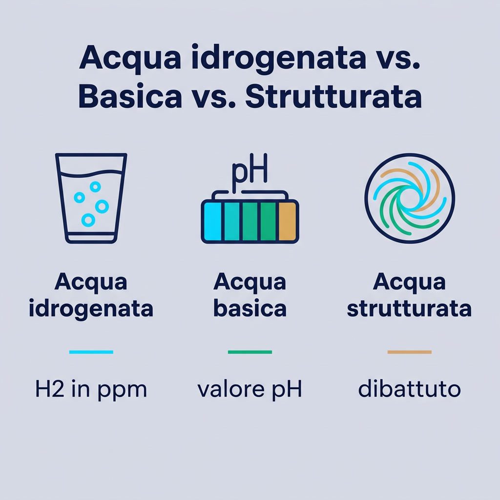 Acqua idrogenata: effetti, studi e livelli di ppm (2026) – infografica 1