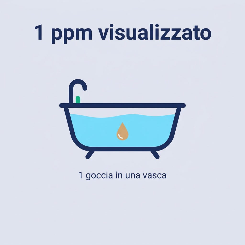 Valore ppm spiegato: significato e conversione (2026) – infografica 2