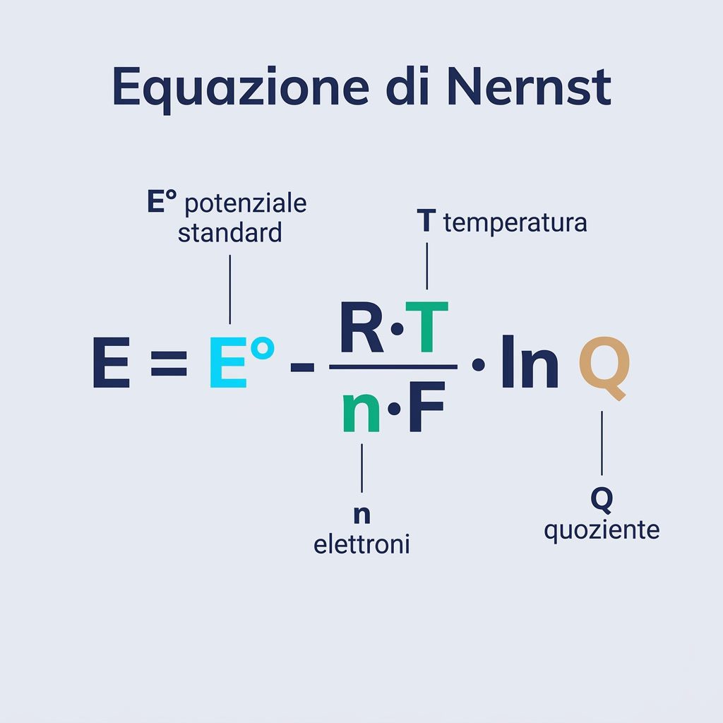 Equazione di Nernst spiegata: formula ed esempi (2026) – infografica 1