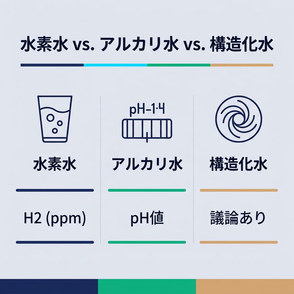 水素水：効果・研究・ppm濃度（2026） – インフォグラフィック 1