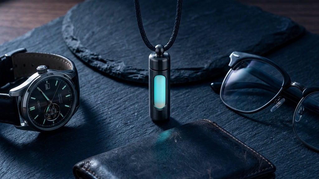 Leela Men's Booster capsule — masculine vitality and energy quantum frequency pendant