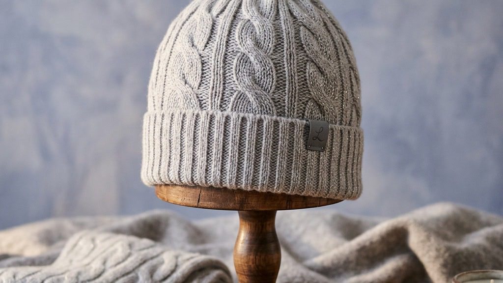 Leela H.E.A.L.360 Mütze — Winter-Quantenschutz mit Silberfaden-Weave