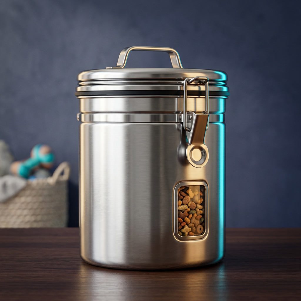Leela Heal Pet Food Container 5L — 量子エネルギーペット食品容器