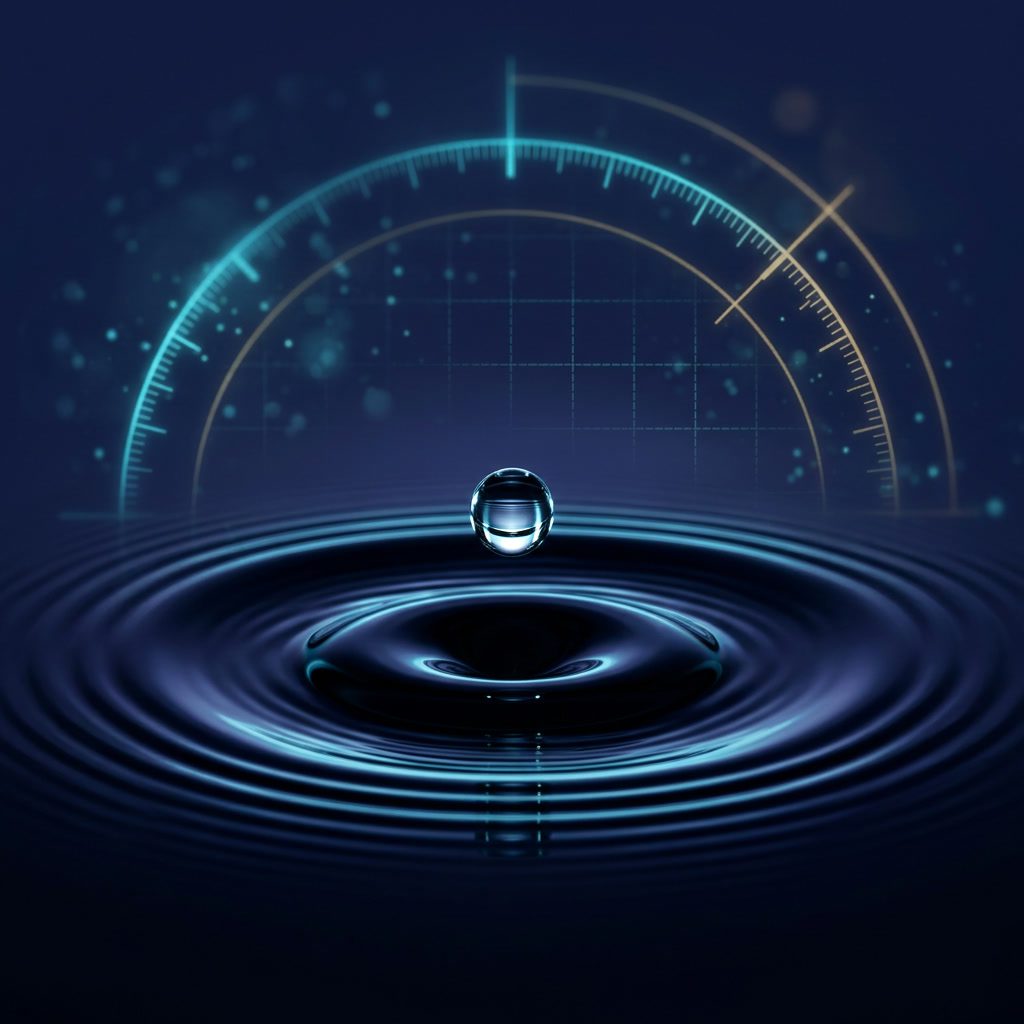 Water droplet measurement concept