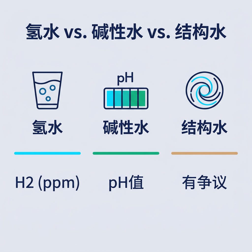 氢水:功效、研究与 ppm 浓度(2026) – 信息图 1