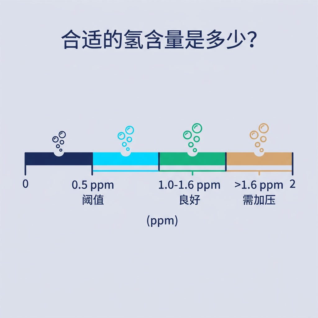 氢水:功效、研究与 ppm 浓度(2026) – 信息图 2