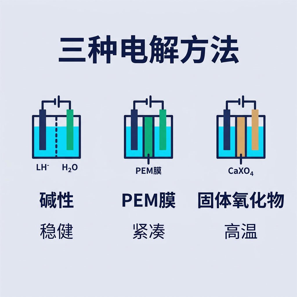 水的电解：原理、方程式与应用（2026） – 信息图 2