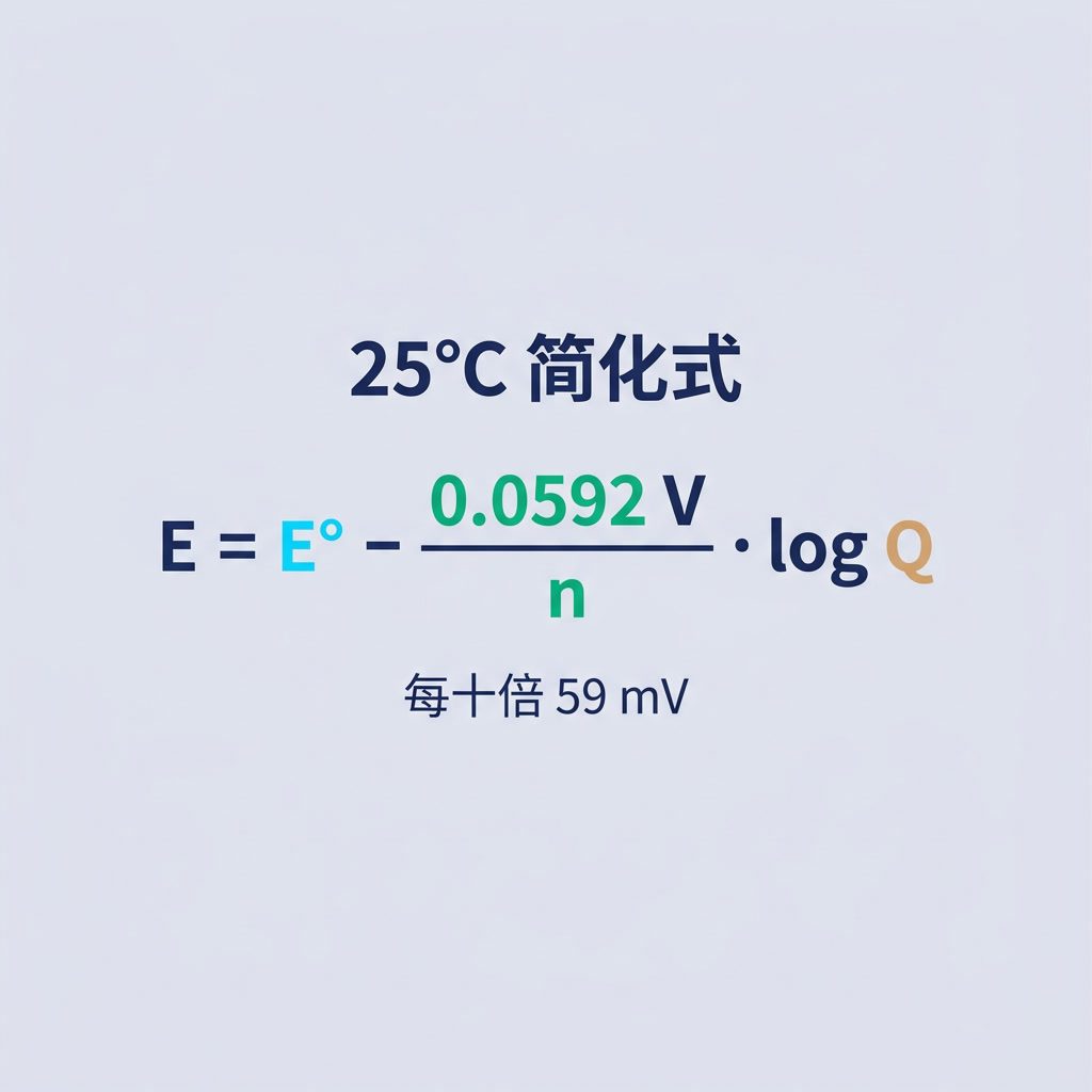 能斯特方程详解：公式与例题（2026） – 信息图 2