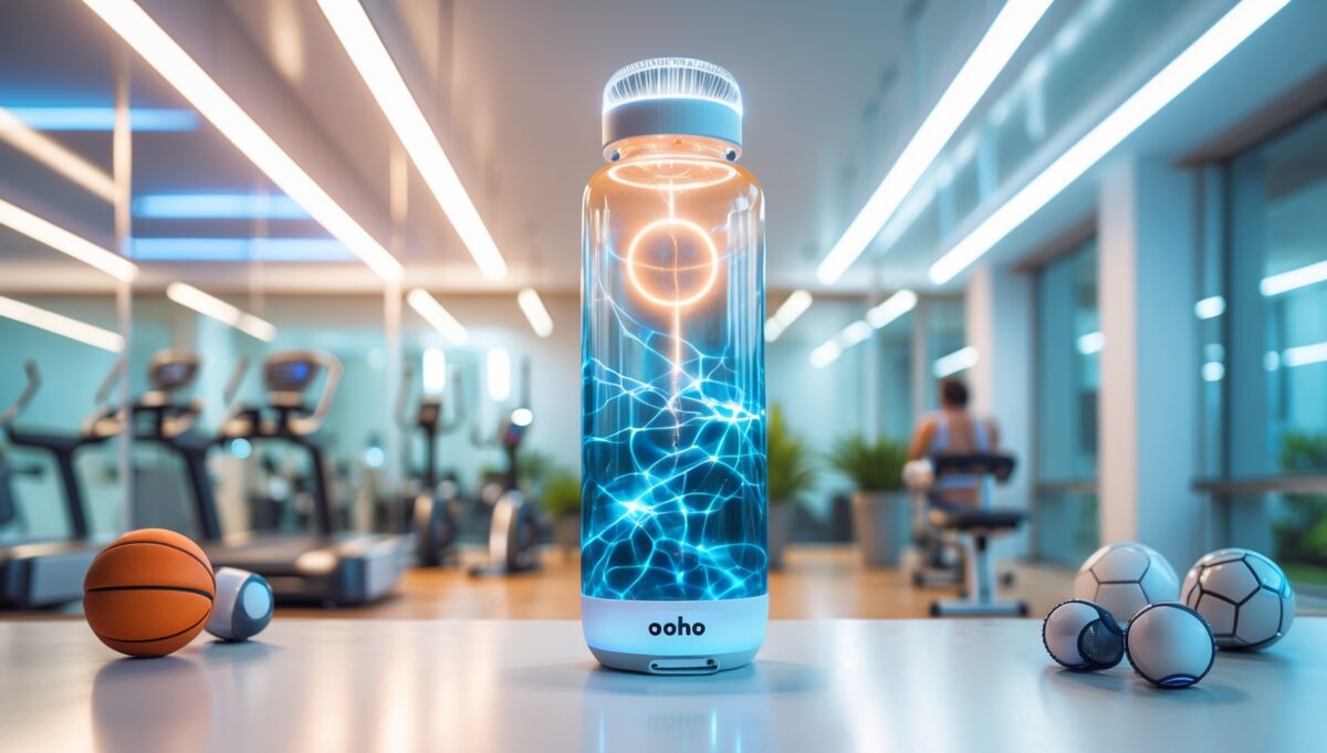 Ooho Portable botella agua estructurada con LED y vibración - análisis 2026