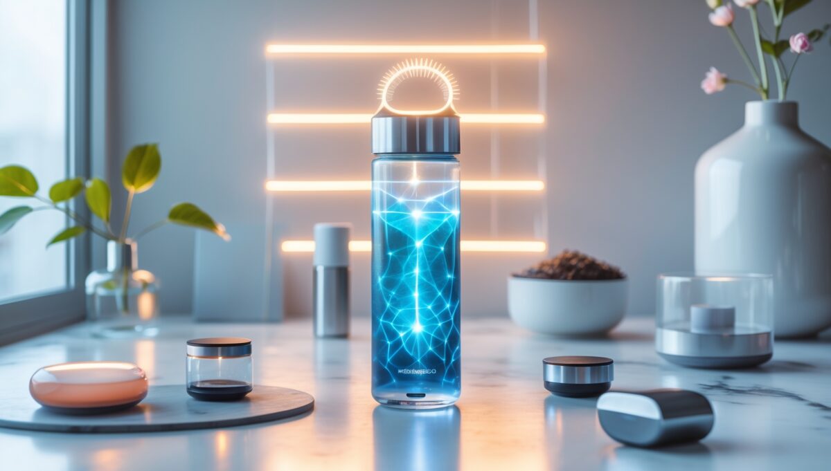 Ooho Portable bottiglia acqua strutturata con LED e vibrazione - recensione 2026